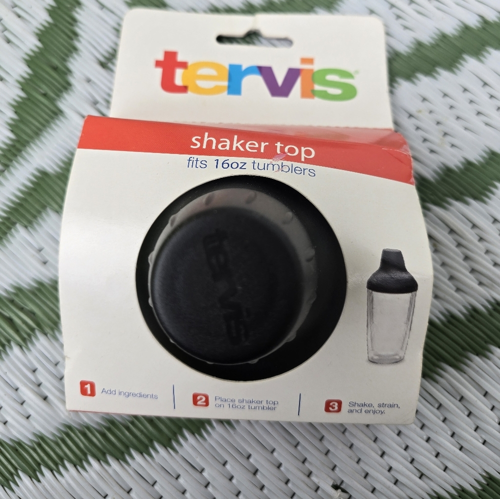 Tervis Black Shaker Lid for 16oz